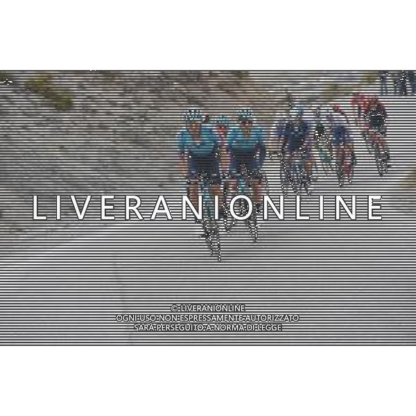 19-02-2022 Vuelta Andalucia; Tappa 04 Cullar Vega - Baza; 2022, Astana - Premier Tech; Lopez Moreno, Miguel Angel; Lutsenko, Alexey;