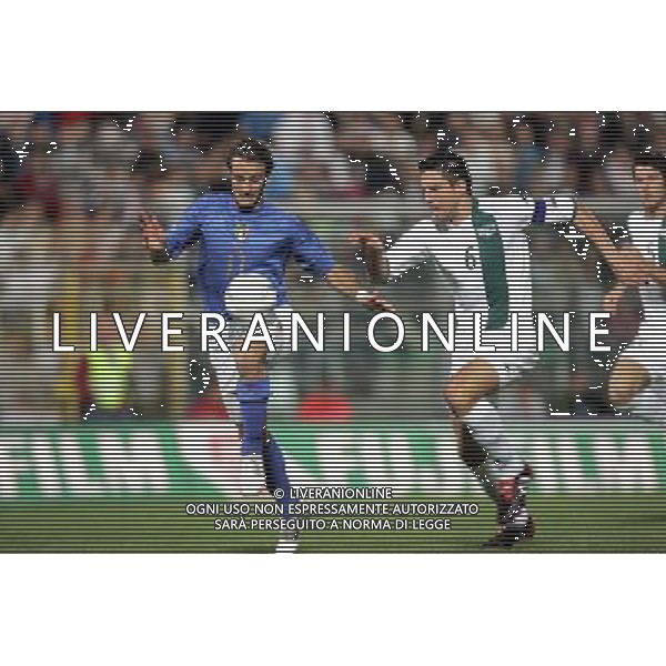 PALERMO 08/10/2005 ITALIA-SLOVENIA QUAL MONDIALI 2006 NELLA FOTO ALBERTO GILARDINO AGENZIA ALDO LIVERANI
