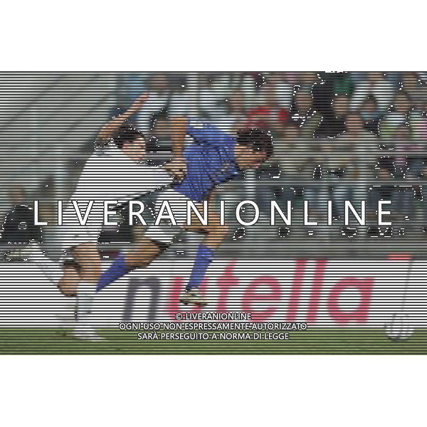PALERMO 08/10/2005 ITALIA-SLOVENIA QUAL MONDIALI 2006 NELLA FOTO LUCA TONI AGENZIA ALDO LIVERANI
