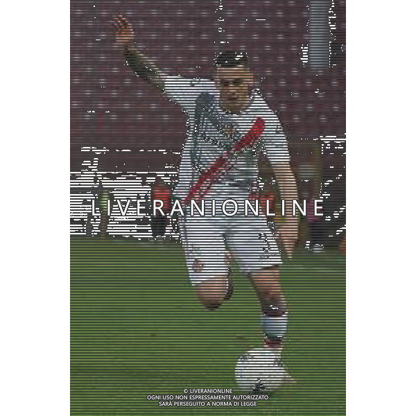 Loris Cerquiglini/LMedia - AC Perugia vs US Cremonese - Italian soccer Serie B match 2021/2022 February 19 2022 - Stadio Renato Curi Perugia, Italy AC Perugia vs US Cremonese Photo showing: valeri emanuele (n.3 us cremonese) @Loris Cerquiglini/LiveMedia / AGENZIA ALDO LIVERANI SAS