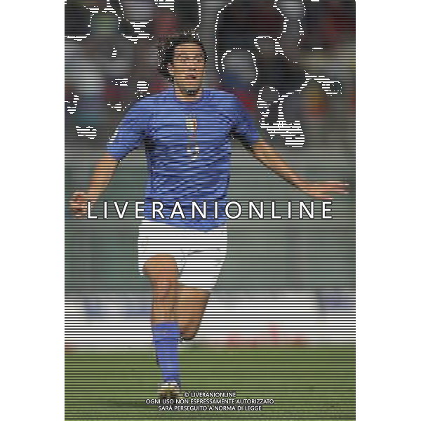 PALERMO 08/10/2005 ITALIA-SLOVENIA QUAL MONDIALI 2006 NELLA FOTO LUCA TONI AGENZIA ALDO LIVERANI