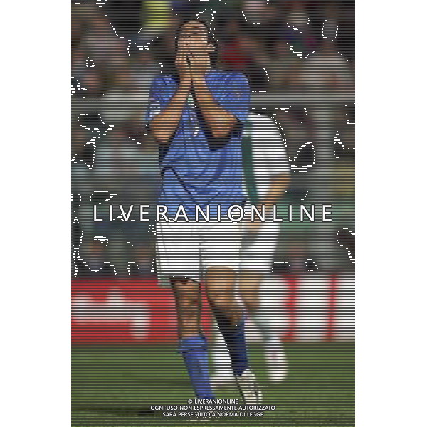 PALERMO 08/10/2005 ITALIA-SLOVENIA QUAL MONDIALI 2006 NELLA FOTO LUCA TONI AGENZIA ALDO LIVERANI