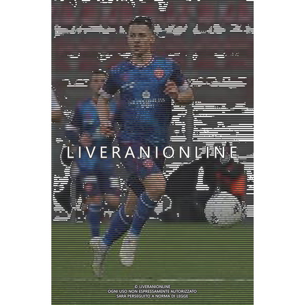 Loris Cerquiglini/LMedia - AC Perugia vs US Cremonese - Italian soccer Serie B match 2021/2022 February 19 2022 - Stadio Renato Curi Perugia, Italy AC Perugia vs US Cremonese Photo showing: santoro simone (n.25 perugia calcio) @Loris Cerquiglini/LiveMedia / AGENZIA ALDO LIVERANI SAS