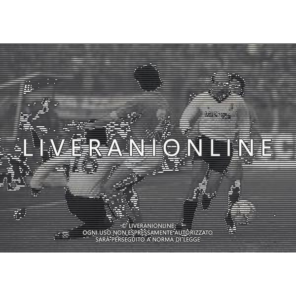 01-02-1987 BRESCIA CAMPIONATO DI CALCIO SERIE A BRESCIA-INTER 0-1 NELLA FOTO PIETRO FANNA AG ALDO LIVERANI SAS 