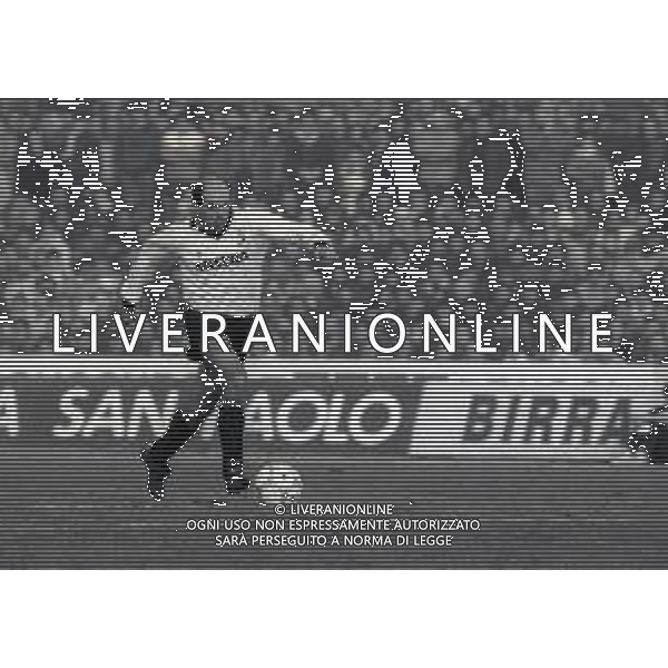 01-02-1987 BRESCIA CAMPIONATO DI CALCIO SERIE A BRESCIA-INTER 0-1 NELLA FOTO PIETRO FANNA AG ALDO LIVERANI SAS 