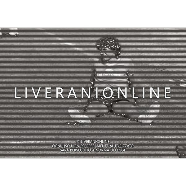 1982 LUCCA -IL CIOCCO ALLENAMENTO FIORENTINA CALCIO NELLA FOTO ALESSANDRO BERTONI AG ALDO LIVERANI SAS