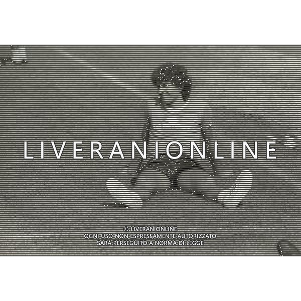 1982 LUCCA -IL CIOCCO ALLENAMENTO FIORENTINA CALCIO NELLA FOTO ALESSANDRO BERTONI AG ALDO LIVERANI SAS