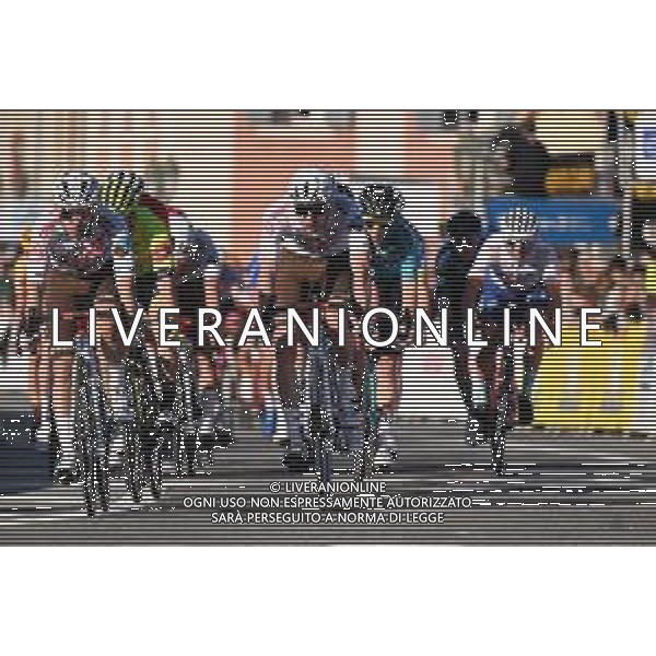 20-02-2022 Tour Des Alpes Maritimes Et Du Var; Tappa 03 Villefranche Sur Mer - Blausasc; 2022, Ag2r - Citroen; Vendrame, Andrea; Paret Peintre, Aurelien; Blausasc; ©SIROTTI/AGENZIA ALDO LIVERANI SAS