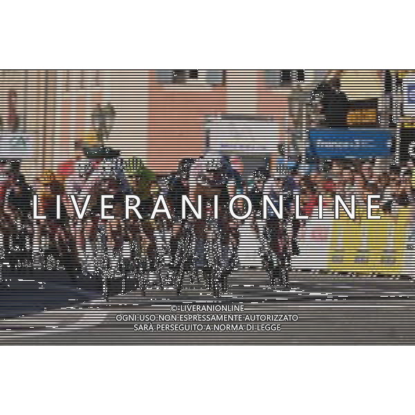 20-02-2022 Tour Des Alpes Maritimes Et Du Var; Tappa 03 Villefranche Sur Mer - Blausasc; 2022, Ag2r - Citroen; Vendrame, Andrea; Paret Peintre, Aurelien; Blausasc; ©SIROTTI/AGENZIA ALDO LIVERANI SAS