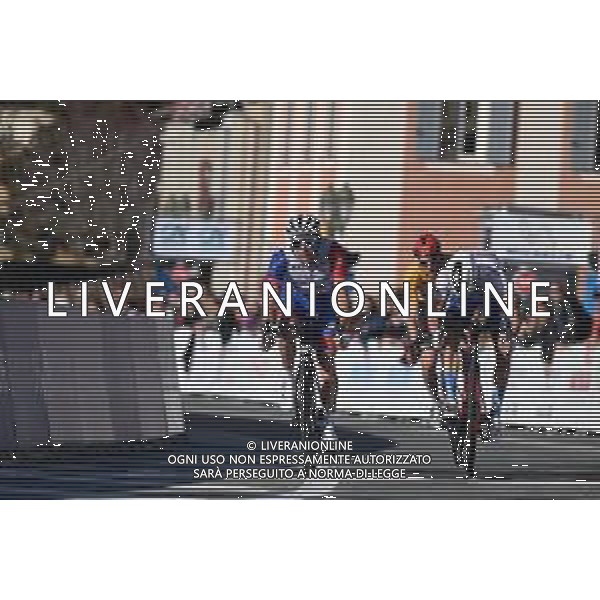 20-02-2022 Tour Des Alpes Maritimes Et Du Var; Tappa 03 Villefranche Sur Mer - Blausasc; 2022, Groupama - Fdj; 2022, Totalenergie; Pinot, Thibaut; Vuillermoz, Alexis; Blausasc; ©SIROTTI/AGENZIA ALDO LIVERANI SAS