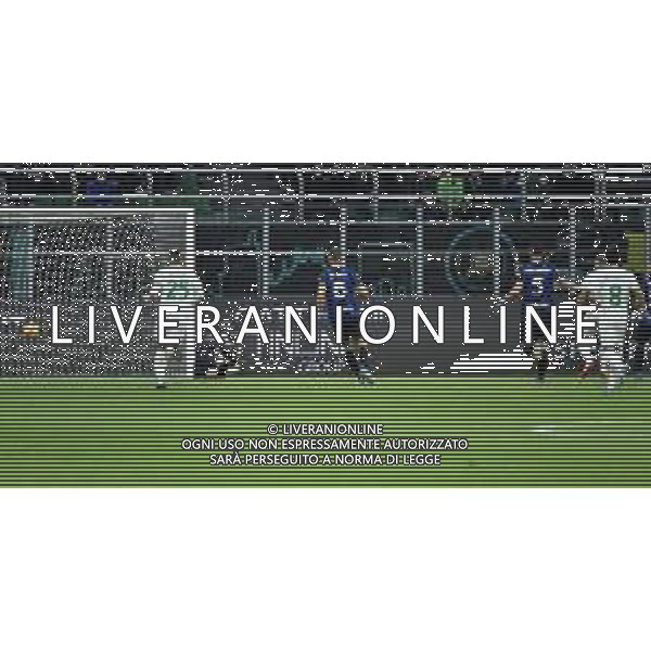 Giacomo Raspadori (Sassuolo) segna il gol dell\'1 a 0 Inter vs Sassuolo Campionato Serie A TIM - 26a giornata Milano 20-02-2022 Stadio Giuseppe Meazza - San Siro foto Roberto Garavaglia/ag. Aldo Liverani sas/AGENZIA ALDO LIVERANI SAS