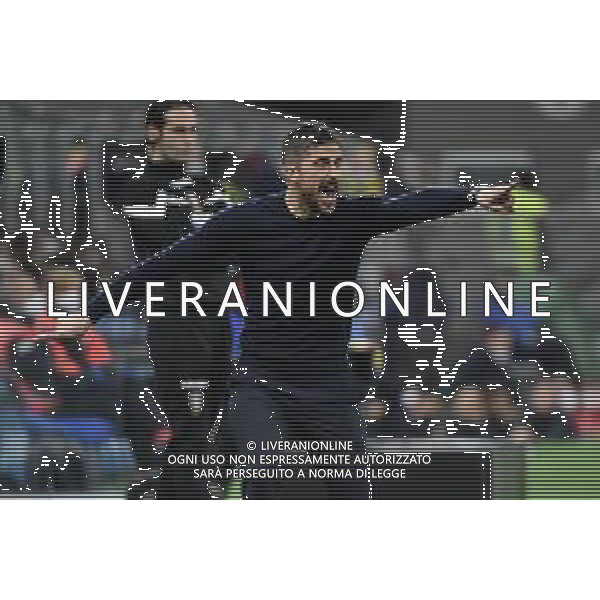 Alessio Dionisi allenatore Sassuolo Inter vs Sassuolo Campionato Serie A TIM - 26a giornata Milano 20-02-2022 Stadio Giuseppe Meazza - San Siro foto Roberto Garavaglia/ag. Aldo Liverani sas/AGENZIA ALDO LIVERANI SAS