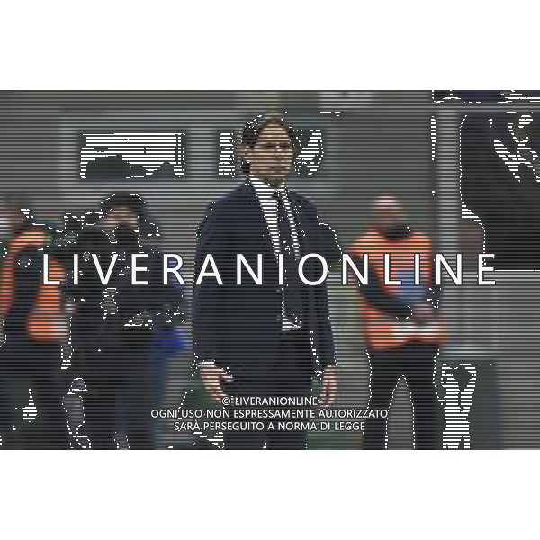 Simone Inzaghi allenatore Inter Inter vs Sassuolo Campionato Serie A TIM - 26a giornata Milano 20-02-2022 Stadio Giuseppe Meazza - San Siro foto Roberto Garavaglia/ag. Aldo Liverani sas/AGENZIA ALDO LIVERANI SAS