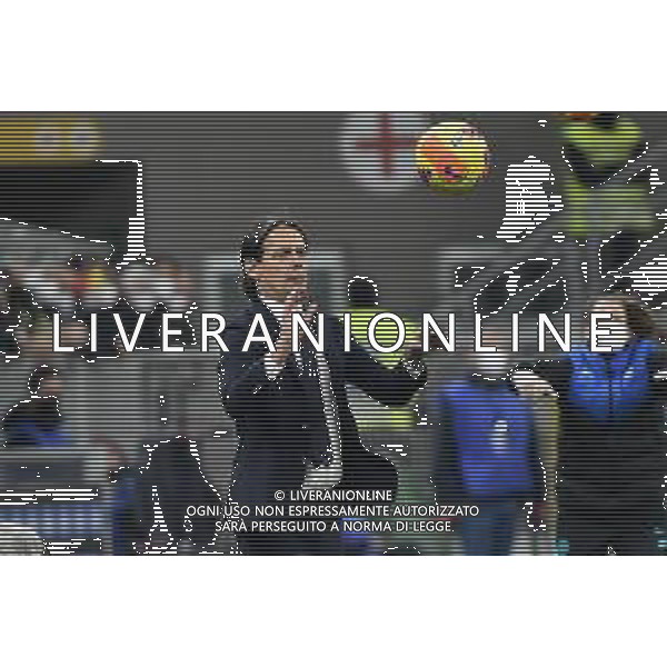 Simone Inzaghi allenatore Inter Inter vs Sassuolo Campionato Serie A TIM - 26a giornata Milano 20-02-2022 Stadio Giuseppe Meazza - San Siro foto Roberto Garavaglia/ag. Aldo Liverani sas/AGENZIA ALDO LIVERANI SAS