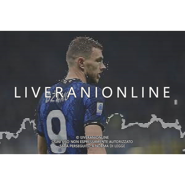 Edin Dzeko (Inter) Inter vs Sassuolo Campionato Serie A TIM - 26a giornata Milano 20-02-2022 Stadio Giuseppe Meazza - San Siro foto Roberto Garavaglia/ag. Aldo Liverani sas