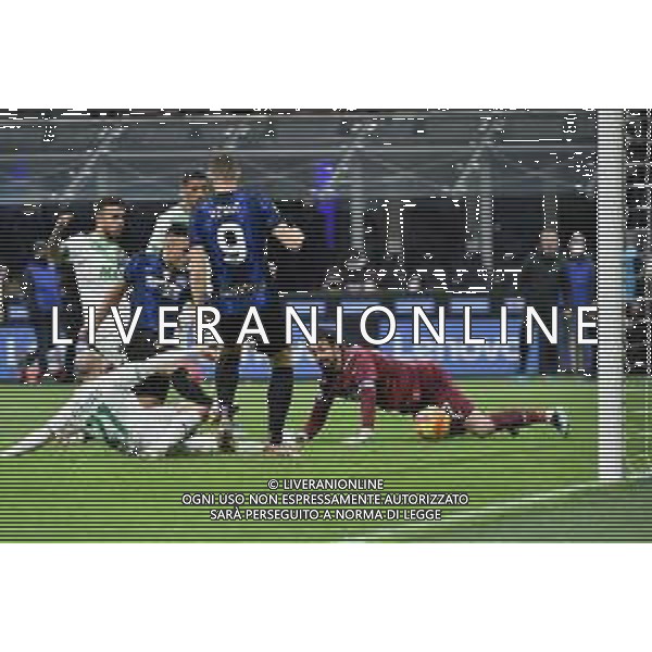Lautaro Martinez (Inter) gol annullato sul 2 a 0 Sassuolo Inter vs Sassuolo Campionato Serie A TIM - 26a giornata Milano 20-02-2022 Stadio Giuseppe Meazza - San Siro foto Roberto Garavaglia/ag. Aldo Liverani sas