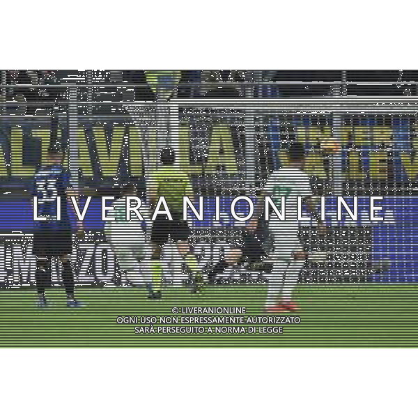 Giacomo Raspadori (Sassuolo) vicino al gol del 3 a 0 Inter vs Sassuolo Campionato Serie A TIM - 26a giornata Milano 20-02-2022 Stadio Giuseppe Meazza - San Siro foto Roberto Garavaglia/ag. Aldo Liverani sas