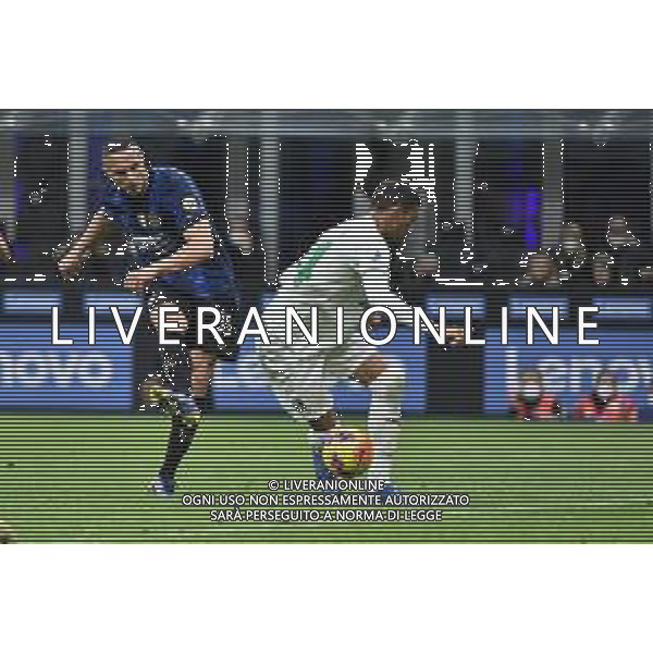 Danilo D\'Ambrosio (Inter) occasione da gol Inter vs Sassuolo Campionato Serie A TIM - 26a giornata Milano 20-02-2022 Stadio Giuseppe Meazza - San Siro foto Roberto Garavaglia/ag. Aldo Liverani sas