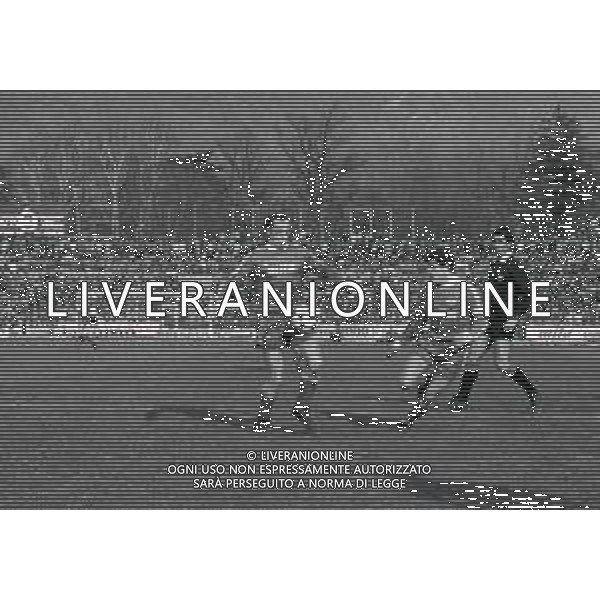 11-03-1984 COMO CAMPIONATO DI CALCIO SERIE B COMO-MONZA 1-0 NELLA FOTO MAURO GIBELLINI-MAURIZIO RONCO AG ALDO LIVERANI SAS