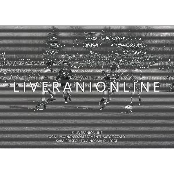 11-03-1984 COMO CAMPIONATO DI CALCIO SERIE B COMO-MONZA 1-0 NELLA FOTO LUCA FUSI E ANGIOLINO GASPARINI AG ALDO LIVERANI SAS