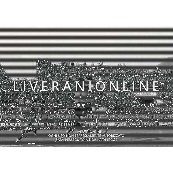 11-03-1984 COMO CAMPIONATO DI CALCIO SERIE B COMO-MONZA 1-0 NELLA FOTO AZIONE DI GIOCO AG ALDO LIVERANI SAS