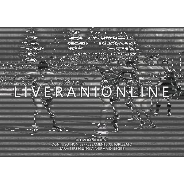 11-03-1984 COMO CAMPIONATO DI CALCIO SERIE B COMO-MONZA 1-0 NELLA FOTO MAURO GIBELLINI E MAURIZIO RONCO AG ALDO LIVERANI SAS