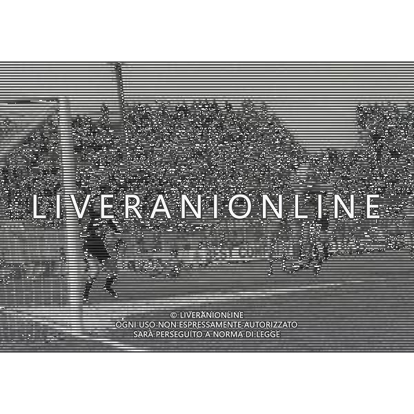 11-03-1984 COMO CAMPIONATO DI CALCIO SERIE B COMO-MONZA 1-0 NELLA FOTO AZIONE DI GIOCO AG ALDO LIVERANI SAS