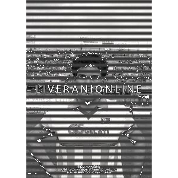06-05-1984 VARESE-CAMPIONATO DI CALCIO SERIE B VARESE-PESCARA 2-0 NELLA FOTO ERSILIO CERONE AG ALDO LIVERANI SAS
