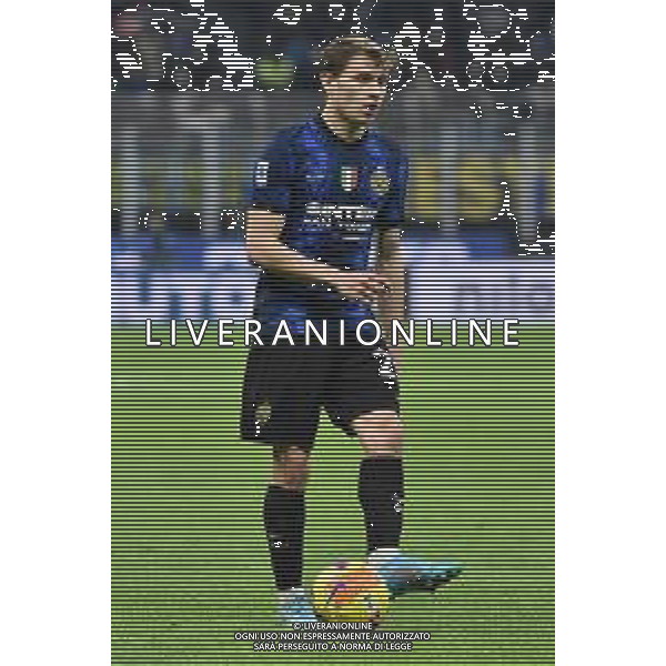 Nicolo\' Barella (Inter) Inter vs Sassuolo Campionato Serie A TIM - 26a giornata Milano 20-02-2022 Stadio Giuseppe Meazza - San Siro foto Roberto Garavaglia/ag. Aldo Liverani sas