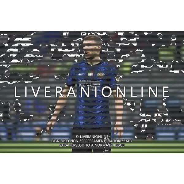 Edin Dzeko (Inter) Inter vs Sassuolo Campionato Serie A TIM - 26a giornata Milano 20-02-2022 Stadio Giuseppe Meazza - San Siro foto Roberto Garavaglia/ag. Aldo Liverani sas