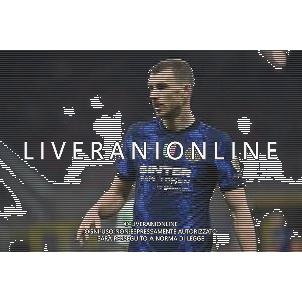 Edin Dzeko (Inter) Inter vs Sassuolo Campionato Serie A TIM - 26a giornata Milano 20-02-2022 Stadio Giuseppe Meazza - San Siro foto Roberto Garavaglia/ag. Aldo Liverani sas