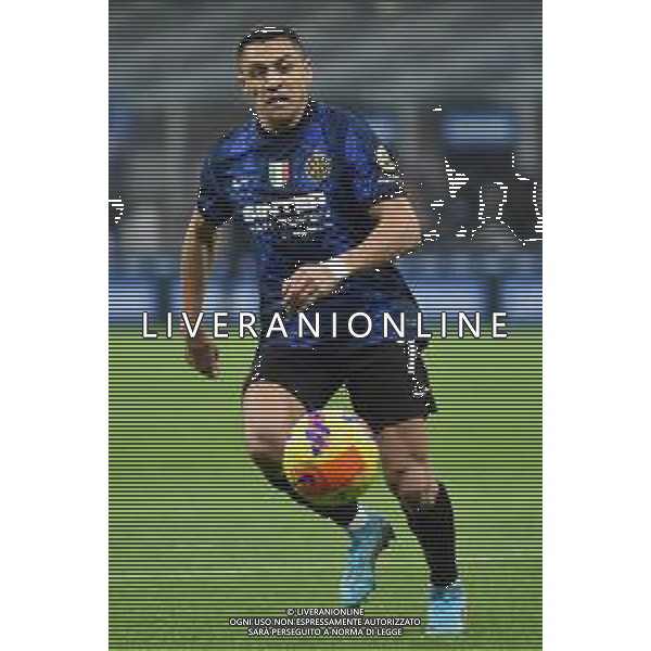 Alexis Sanchez (Inter) Inter vs Sassuolo Campionato Serie A TIM - 26a giornata Milano 20-02-2022 Stadio Giuseppe Meazza - San Siro foto Roberto Garavaglia/ag. Aldo Liverani sas