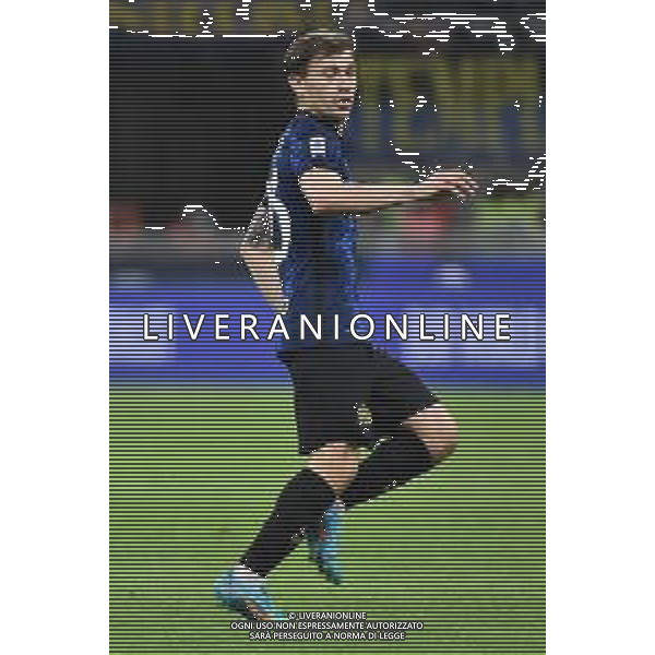Nicolo\' Barella (Inter) Inter vs Sassuolo Campionato Serie A TIM - 26a giornata Milano 20-02-2022 Stadio Giuseppe Meazza - San Siro foto Roberto Garavaglia/ag. Aldo Liverani sas