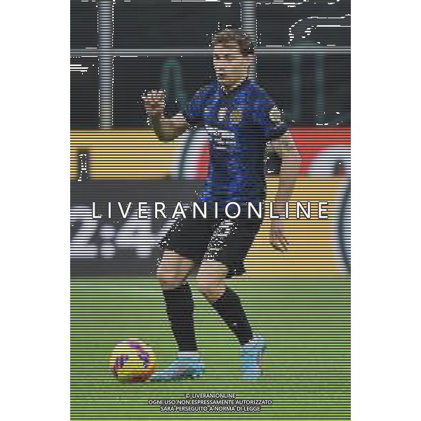 Nicolo\' Barella (Inter) Inter vs Sassuolo Campionato Serie A TIM - 26a giornata Milano 20-02-2022 Stadio Giuseppe Meazza - San Siro foto Roberto Garavaglia/ag. Aldo Liverani sas