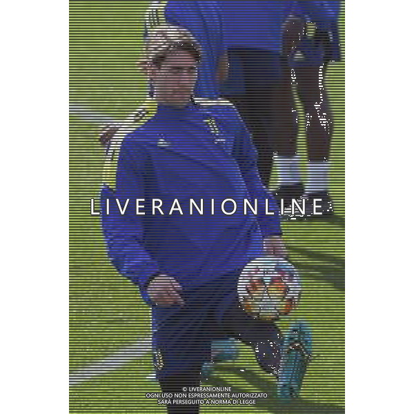 Torino 21.02.2022 Continassa Allenamento rifinitura Champions League Villareal vs Juventus ©Manuela Viganti/Agenzia Aldo Liverani Nella foto: dusan vlahovic ©VIGANTI/AGENZIA ALDO LIVERANI SAS