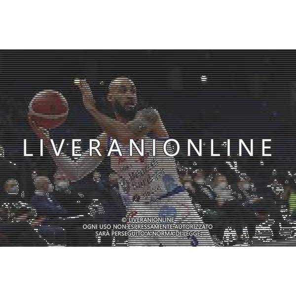 PESARO - Legabasket Frecciarossa Finaleight 2022 - Coppa Italia Olimpia Milano - Dinamo Sassari 16/02/2022 nella foto: Logan David(Banco di Sardegna Sassari) ©Claudio Zamagni/Agenzia Aldo Liverani /AGENZIA ALDO LIVERANI SAS