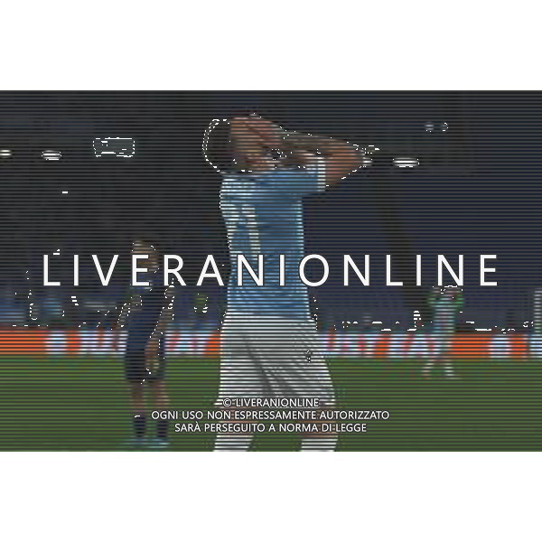 Lazio vs Porto Europa League - Sedicesimi di finale Stadio Olimpico - Roma 24-02-202 nella foto Delusione di sergej Milinkovic Savic ©Federico Gaetano/AGENZIA ALDO LIVERANI SAS