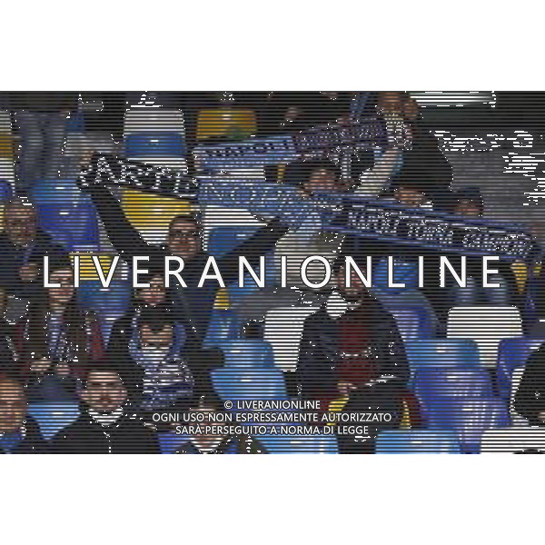 NAPOLI - BARCELLONA UEFA EUROPA LEAGUE 24.02.2022 NELLA FOTO Tifosi Napoli ©MOSCA/AGENZIA ALDO LIVERANI SAS