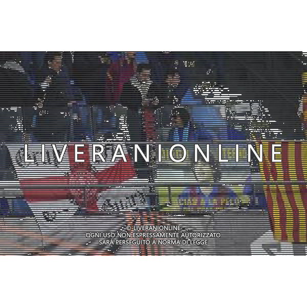 24-02-2022 NAPOLI-EUROPA LEAGUE NAPOLI-BARCELLONA nella foto: tifosi Barcellona Foto Mosca, Ag.Liverani