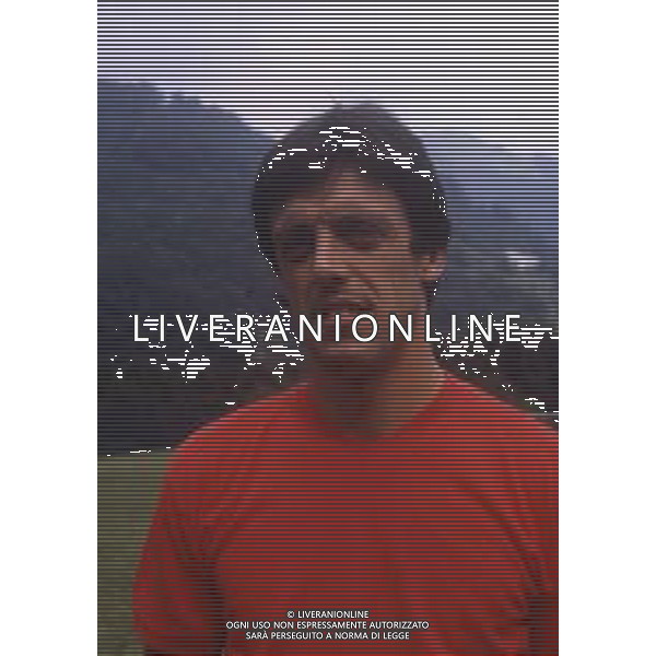 RETROSPETTIVA FABRIZIO BERNI CALCIATORE NELLA FOTO FABRIZIO BERNI CON LA MAGLIA DELLA PISTOIESE CALCIO AG ALDO LIVERANI SAS