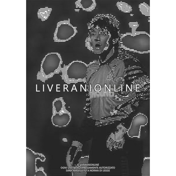 RETROSPETTIVA BODO ILLGNER CALCIATORE NELLA FOTO BODO ILLGNER CON LA MAGLIA DEL COLONIA CALCIO NELL\'ANNO 1990-1991 AG ALDO LIVERANI SAS