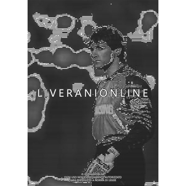 RETROSPETTIVA BODO ILLGNER CALCIATORE NELLA FOTO BODO ILLGNER CON LA MAGLIA DEL COLONIA CALCIO NELL\'ANNO 1990-1991 AG ALDO LIVERANI SAS