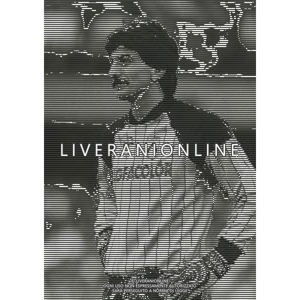 RETROSPETTIVA FABIO BRINI CALCIATORE NELLA FOTO FABIO BRINI CON LA MAGLIA DELL\'UDINESE CALCIO AG ALDO LIVERANI SAS