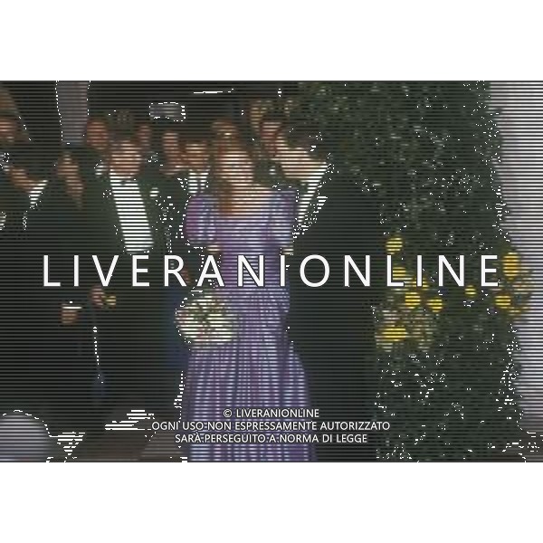 RETROSPETTIVA SARAH FERGUSON DUCHESSA DI YORK NELLA FOTO SARAH FERGUSON DUCHESSA DI YORK IN VISITA A VENEZIA CON IL MARITO ANDREA PRINCIPE DI YORK AG ALDO LIVERANI SAS