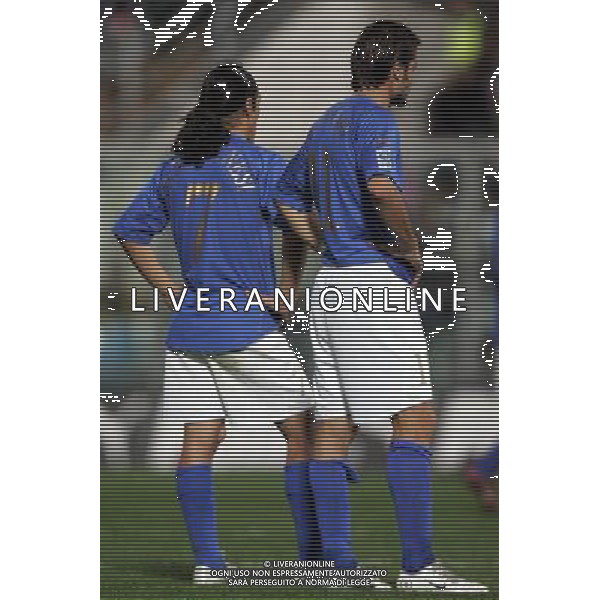ITALIA- SLOVENIA 08/10/2005 NELLA FOTO CAMORANESI-GILARDINO AGENZIA ALDO LIVERANI