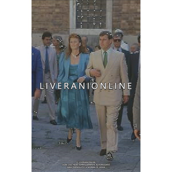 RETROSPETTIVA SARAH FERGUSON DUCHESSA DI YORK NELLA FOTO SARAH FERGUSON DUCHESSA DI YORK IN VISITA A VENEZIA CON IL MARITO ANDREA PRINCIPE DI YORK AG ALDO LIVERANI SAS 
