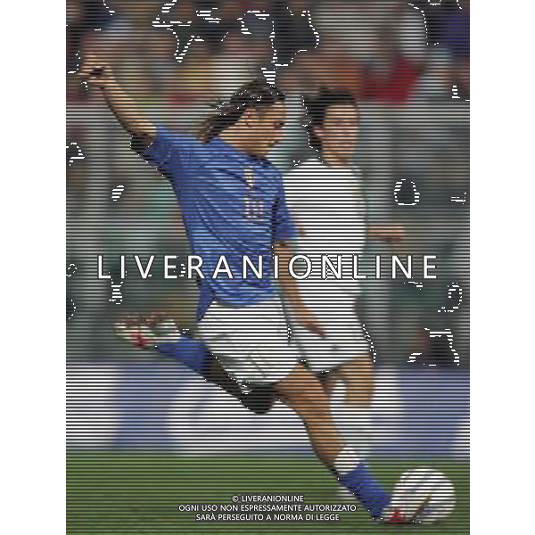 ITALIA- SLOVENIA 08/10/2005 NELLA FOTO FRANCESCO TOTTI AGENZIA ALDO LIVERANI