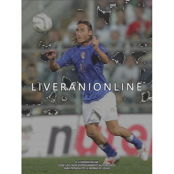 ITALIA- SLOVENIA 08/10/2005 NELLA FOTO FRANCESCO TOTTI AGENZIA ALDO LIVERANI