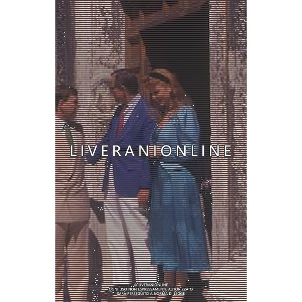 RETROSPETTIVA SARAH FERGUSON DUCHESSA DI YORK NELLA FOTO SARAH FERGUSON DUCHESSA DI YORK IN VISITA A VENEZIA CON IL MARITO ANDREA PRINCIPE DI YORK AG ALDO LIVERANI SAS 