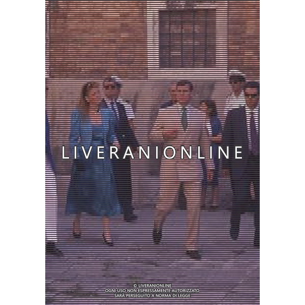 RETROSPETTIVA SARAH FERGUSON DUCHESSA DI YORK NELLA FOTO SARAH FERGUSON DUCHESSA DI YORK IN VISITA A VENEZIA CON IL MARITO ANDREA PRINCIPE DI YORK AG ALDO LIVERANI SAS 